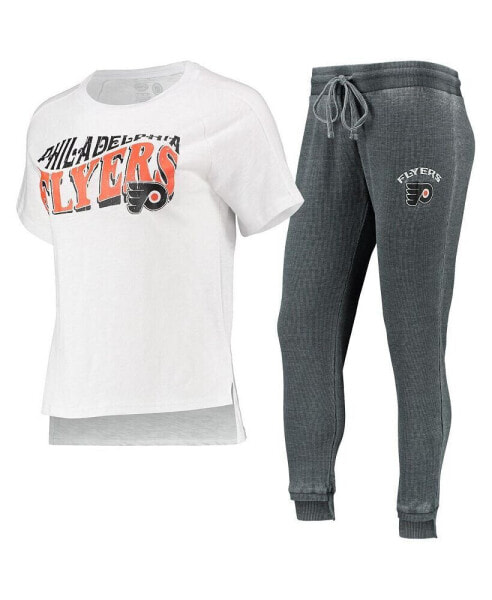 Пижама Concepts Sport женская "Возрождение" Charcoal, White Philadelphia Flyers