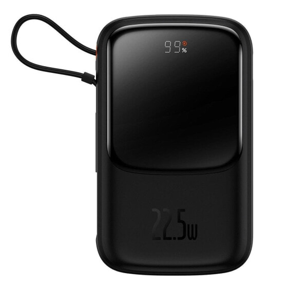 Внешний аккумулятор Baseus 10000mAh 22.5W QC-PD-SCP-FCP USB-C, черный