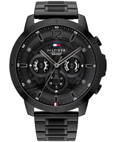 Часы Tommy Hilfiger Black Steel Watch