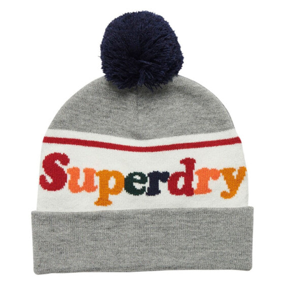 Шапка мужская Superdry Vintage Classic Logo Beanie