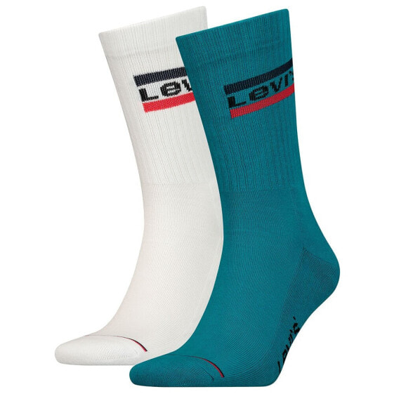 LEVI´S UNDERWEAR Sport Wear Logo crew socks 2 pairs