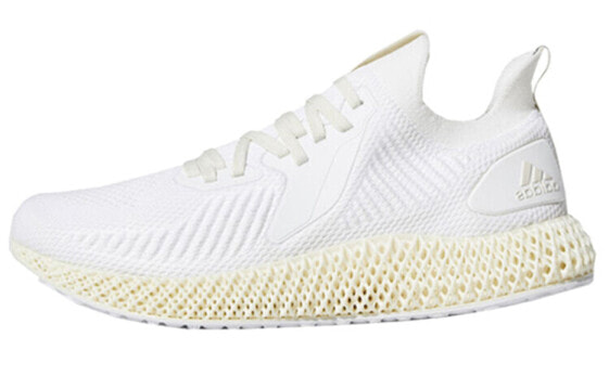 adidas Alphaedge 4D White Pearl 防滑耐磨 低帮 跑步鞋 男女同款 白色 / Кроссовки Adidas 4D White EF3455