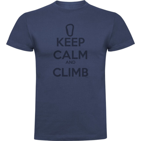 KRUSKIS Keep Calm And Climb short sleeve T-shirt