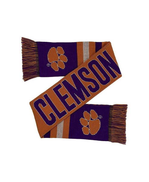 Men's and Women's Clemson Tigers Reversible Thematic Scarf