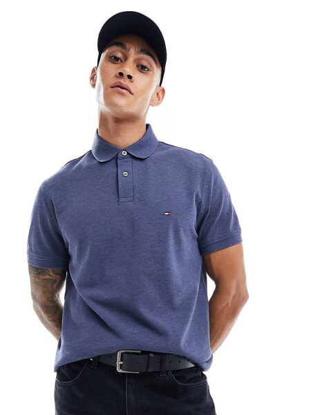 Tommy Hilfiger 1985 regular polo in denim heather