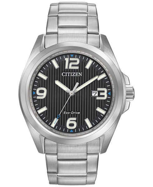 Часы Citizen Eco Drive Stainless Steel 43mm Watch
