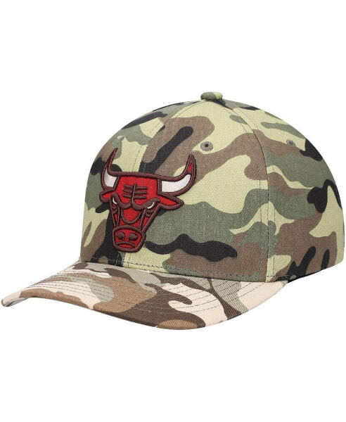 Men's Camo Chicago Bulls Woodland Desert Snapback Hat