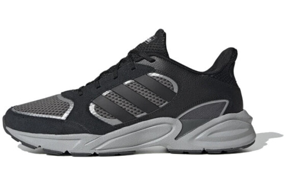 Кроссовки мужские Adidas neo 90S VALASION черно-серебряные EG2882