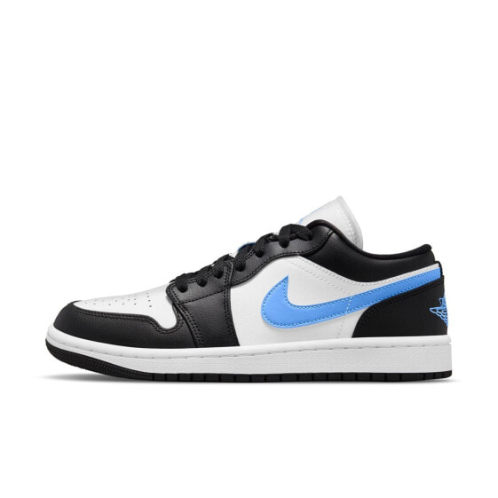 [DC0774-041] Womens Air Jordan RETRO 1 LOW 'BLACK UNIVERSITY BLUE WHITE'