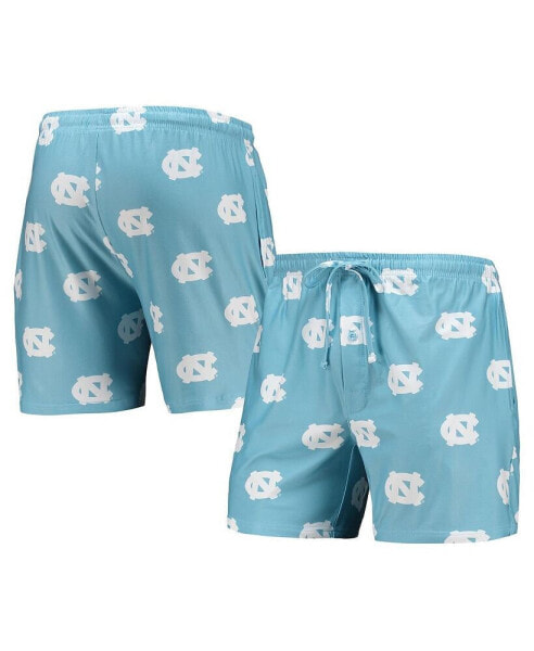 Men's Carolina Blue North Carolina Tar Heels Flagship Allover Print Jam Shorts