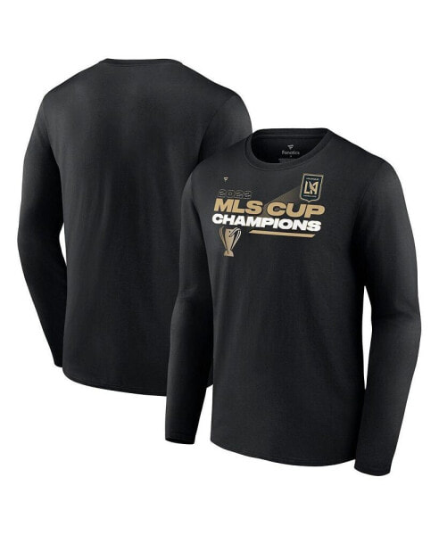Men's Black LAFC 2022 MLS Cup Champions Locker Room Long Sleeve T-shirt
