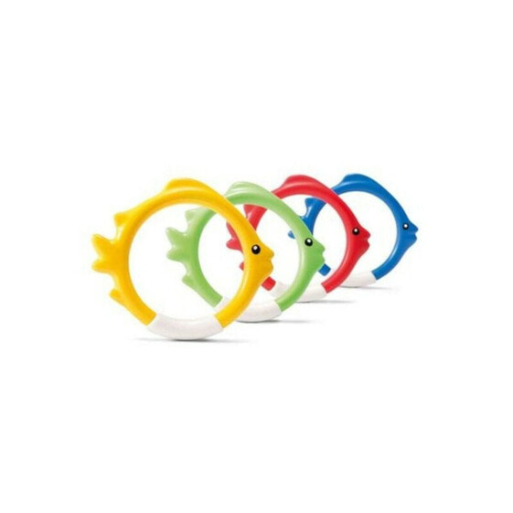 Set of Dive Rings Intex Fish Games 4 Pieces