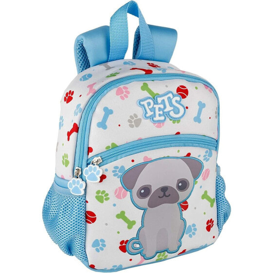 Детский школьный рюкзак Pets Bulldog 26 x 21 x 9 см