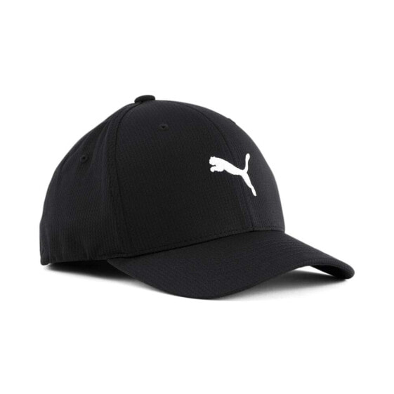 Puma Hudson Flexfit Cap Mens Black Athletic Casual 85975701