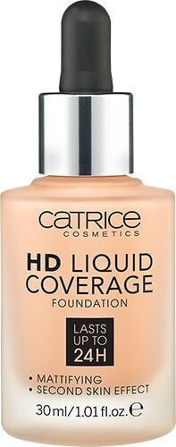 Тональное средство CATRICE HD Liquid Coverage 010 Light Beige 30 мл