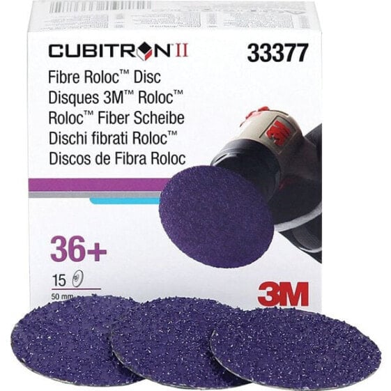 3M Cubitron II Fibre Roloc 2´´ 36+