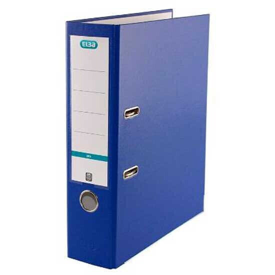 ELBA Top cardboard lever file compact polypropylene with DIN A4 size 80 mm spine