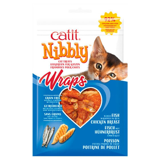 CATIT Nibbly Wraps chicken & fish