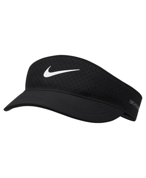 Men's and Women's Black Ace Performance Visor