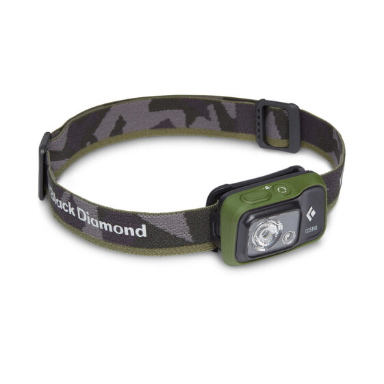 Black Diamond Cosmo 350 - Headband flashlight - Black - Olive - 1.1 m - IPX8 - 350 lm - 10 m