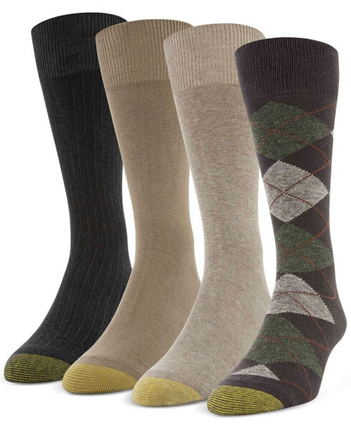 Носки Gold Toe Casual Argyle 4-Pack