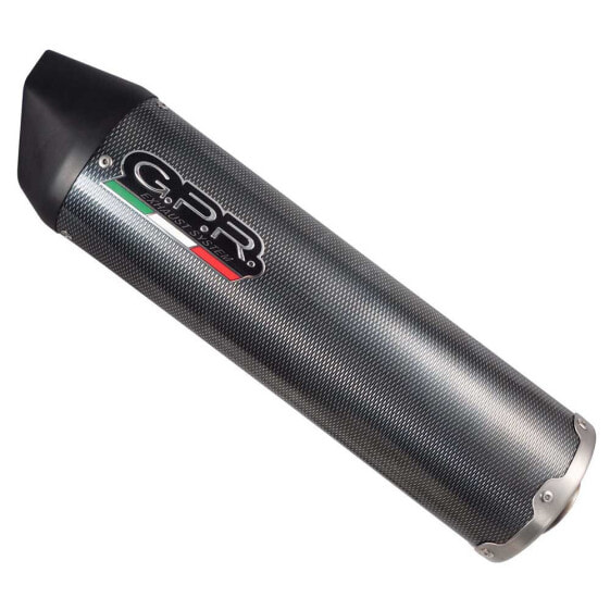 GPR EXHAUST SYSTEMS Furore Poppy Aprilia Rsv4 1000/RF/RR/RacER Pack 17-18 Ref:A.65.RACE.FUPO Not Homologated Oval Muffler