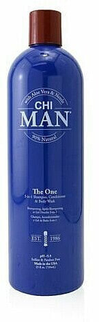 3in1 Haarshampoo, Conditioner und Körperwaschgel für Männer - CHI Man The One 3-in-1 Shampoo Conditioner & Body Wash 30 ml