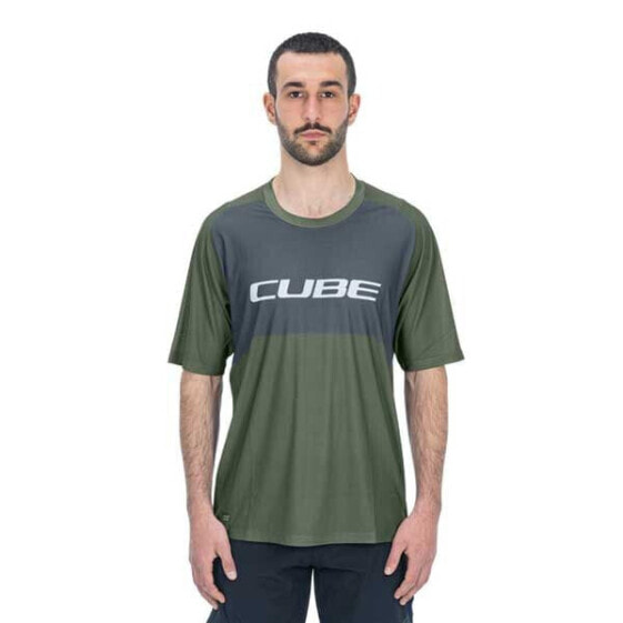 CUBE Vertex TM Short Sleeve Enduro Jersey