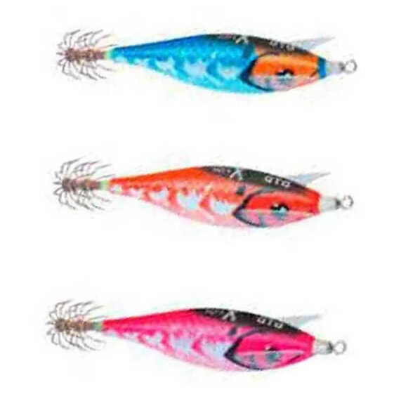 Мормышка для рыбалки DTD X Fish Bukva 1.5 Squid Jig разноцветная