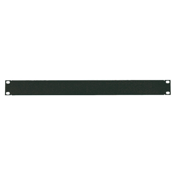 LogiLink PN102B - Black - Steel - 2U - 48.3 cm (19") - 482.6 mm - 1.2 mm