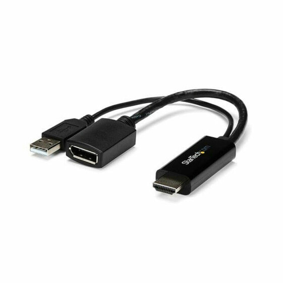 Адаптер для DisplayPort на HDMI Startech HD2DP Чёрный