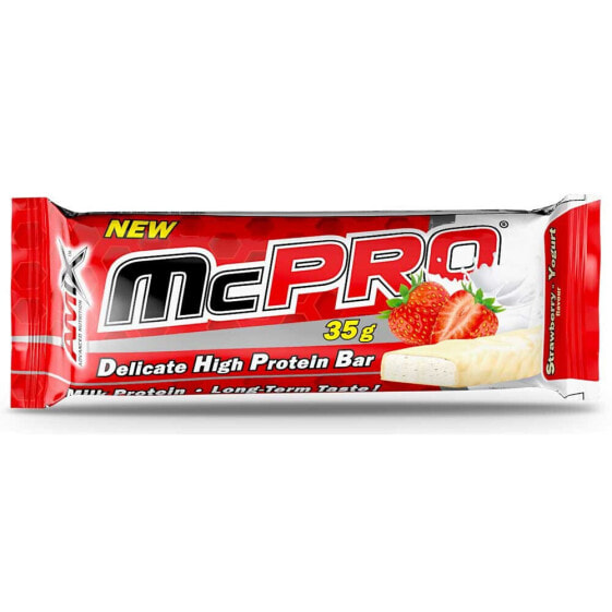 AMIX McPro 35g Protein Bar Strawberry Yogurt