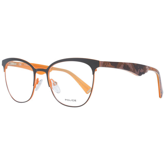 Police Brille VPL417 0SCB 51 Damen Braun 140mm