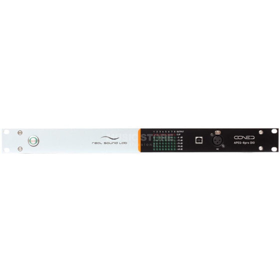 Real Sound Lab Apeq 8Pro DIO EQ, 8-Channel analog + Digital I/O, 2 HE