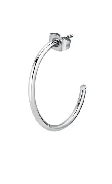 Elegant steel single earrings LPS02AQM09 / 11