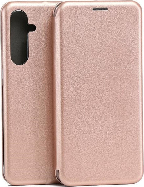 Beline Beline Etui Book Magnetic Samsung A55 A556 różowo-złoty/rose gold