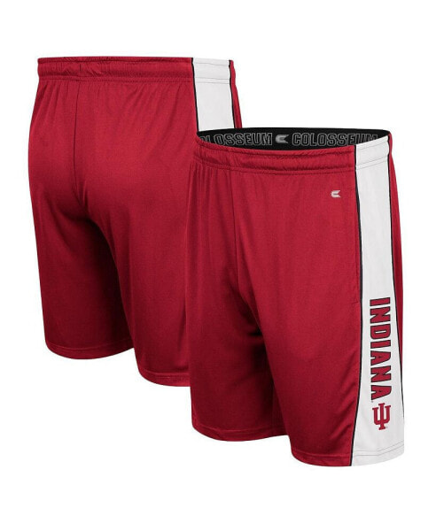 Men's Crimson Indiana Hoosiers Panel Shorts