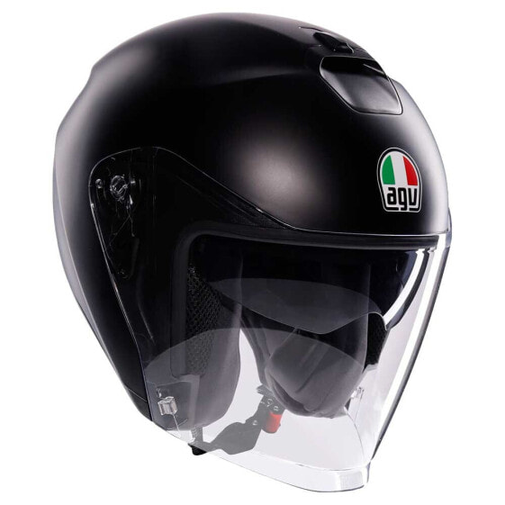 Шлем для мотоциклиста AGV Irides открытого типа Mono Asfalto Grey
