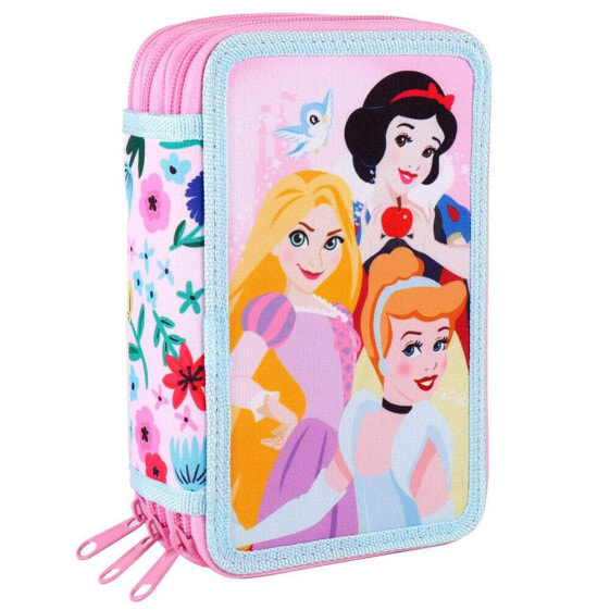 CERDA GROUP Disney Princess Triple Pocket Pencil Case