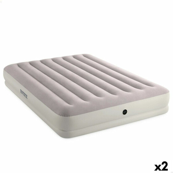 Inflatable Mattress Intex Queen Dura Beam Mid Rise Prestige 152 x 30 x 203 cm 2 Units