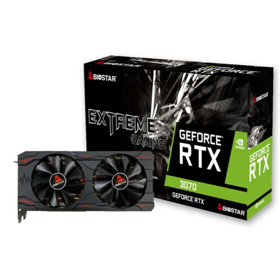 Графическая карта Biostar VN3706RM82 Geforce RTX 3070 8 GB GDDR6