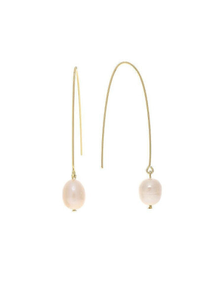 Pearl Threader Earrings