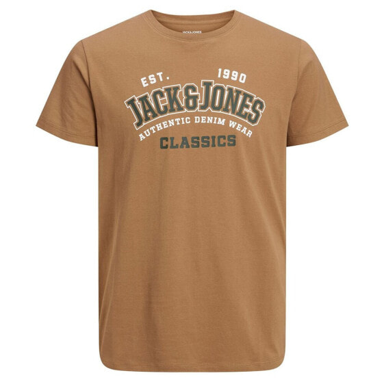 JACK & JONES Logo 2 Col Short Sleeve O Neck T-Shirt