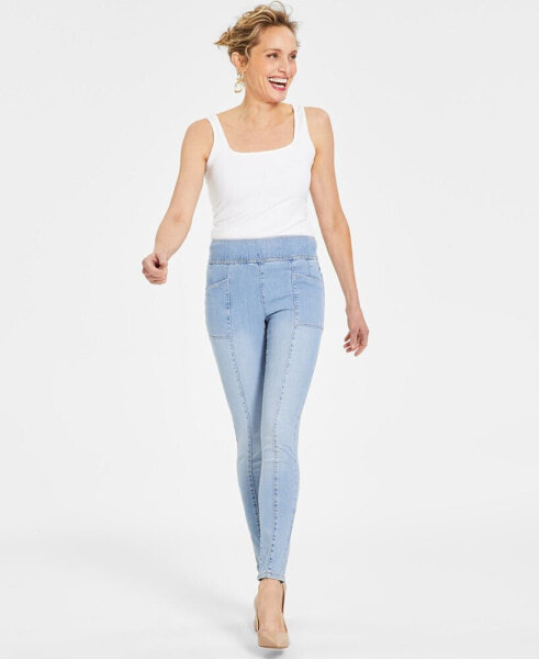 Women's Skinny Pull-On Jeans, Created for Macy's