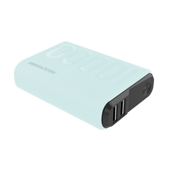 Портативное зарядное устройство RealPower B-10000PD+ Nutopia 10000 mAh Blue