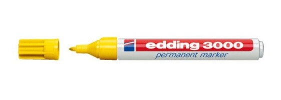 EDDING 3000 - Yellow - Bullet tip - White - Yellow - Plastic - 1.5 mm - 3 mm