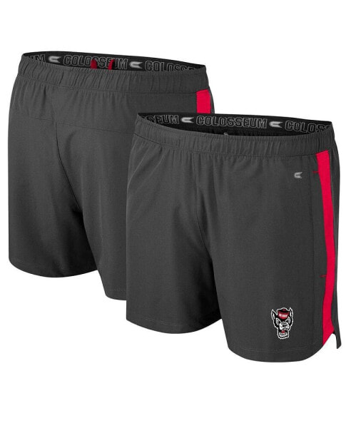 Men's Charcoal NC State Wolfpack Langmore Shorts