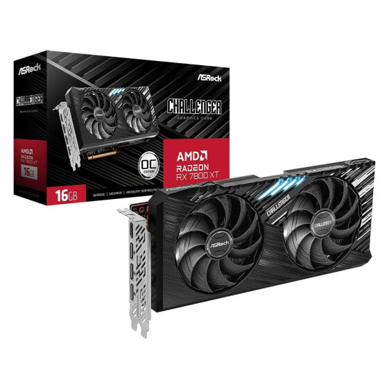 Графическая карта ASRock RX7800XT CL 16GO AMD AMD RADEON RX 7800 XT 16 GB GDDR6