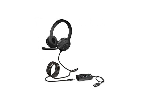 Cyber Acoustics Stereo Headset with USB & 3.5mm AC5812