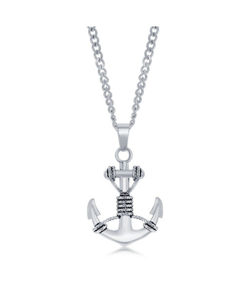 Stainless Steel Anchor Necklace